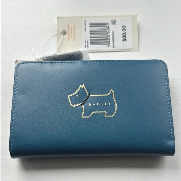 RADLEY LONDON Blue Green Wallet - Picture 1 of 4